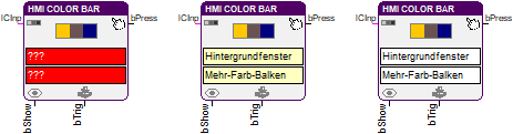 Funktionsbaustein Mehr-Farb-Balken
