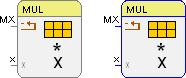 Funktionsbaustein Matrix-Multiplikation mit Skalar